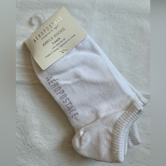 Aeropostale - Variety Pack Ankle socks - 9 Pairs - One Size - Picture 2 of 5